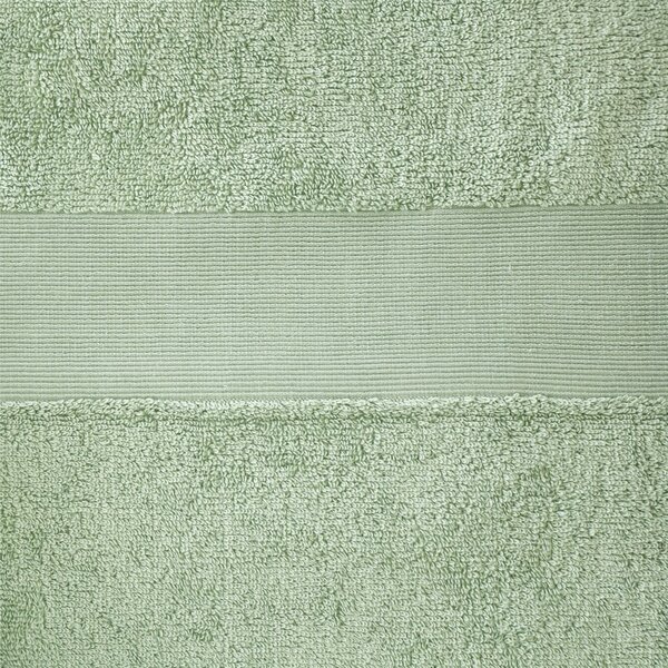 Zielone bawełniane ręczniki frotte zestaw 2 szt. 30x30 cm Anti-Bacterial – Catherine Lansfield