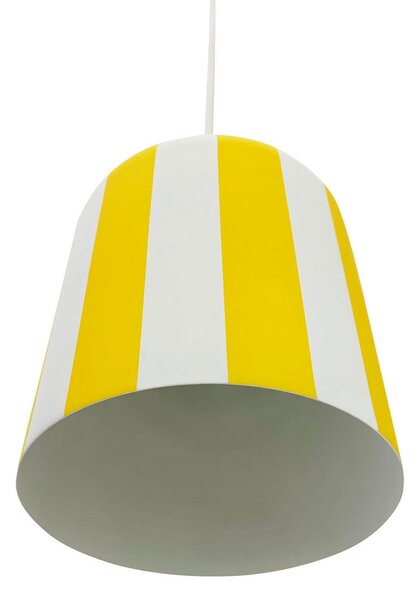 Lampa Wisząca Dyberg Larsen, Gry, ściemnialny, żółty, salon, metal, skandynawski