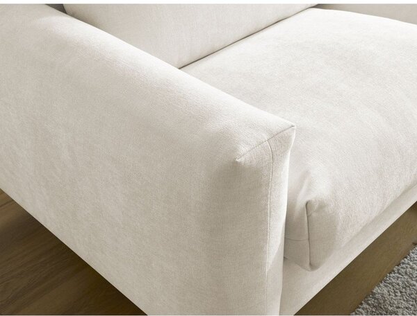 Beżowa rozkładana sofa do spania 200 cm Cocoone – Bobochic Paris