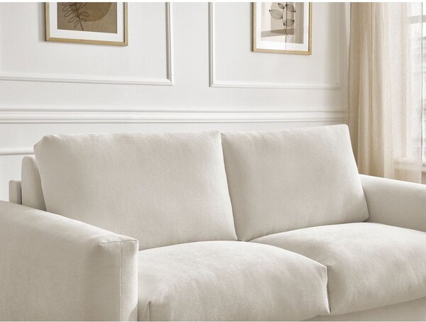 Beżowa rozkładana sofa do spania 200 cm Cocoone – Bobochic Paris