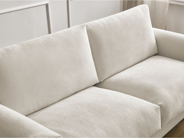 Beżowa rozkładana sofa do spania 200 cm Cocoone – Bobochic Paris