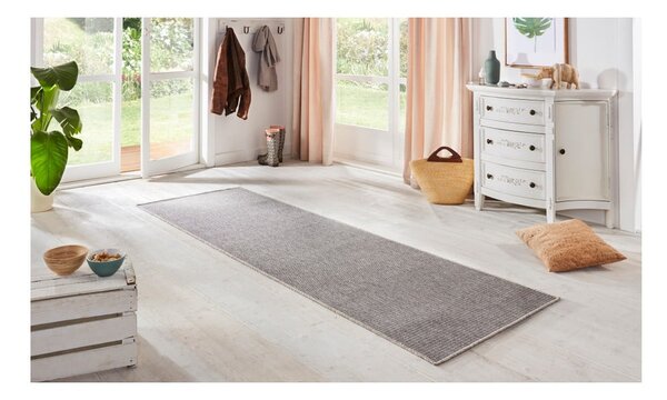 Szary chodnik odpowiedni na zewnątrz 80x350 cm Nature – Hanse Home