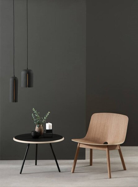 Lampa Wisząca Woud, czarny, salon, metal