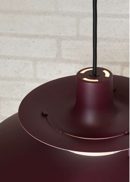 Lampa Wisząca Louis Poulsen, czerwony, salon, metal