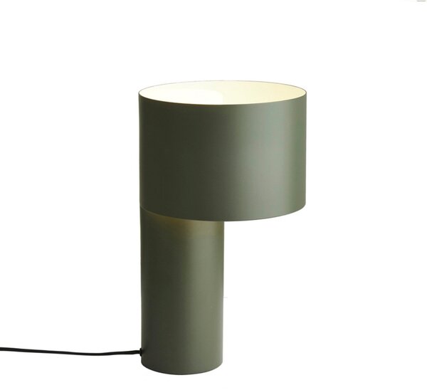 Lampa Stołowa Woud, zielony, salon, metal