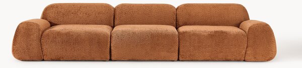 Sofa modułowa Teddy-Bouclé Wolke (4-osobowa)