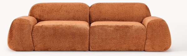 Sofa modułowa Teddy-Bouclé Wolke (3-osobowa)