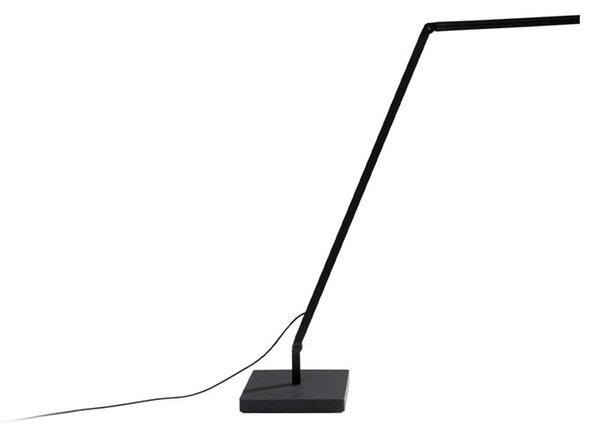 Lampa Stołowa Nemo Lighting, ściemnialny, czarny, gabinet | pracownia, aluminium