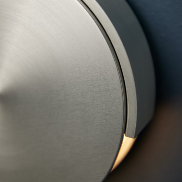 Lampa Ścienna FRANDSEN, Rotate, metaliczny, salon, metal, design
