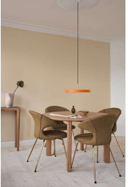 Lampa Wisząca UMAGE, ściemnialny, pomarańczowy, salon, metal