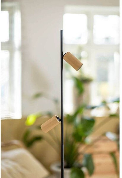 Lampa Podłogowa ANTIDARK, czarny, salon