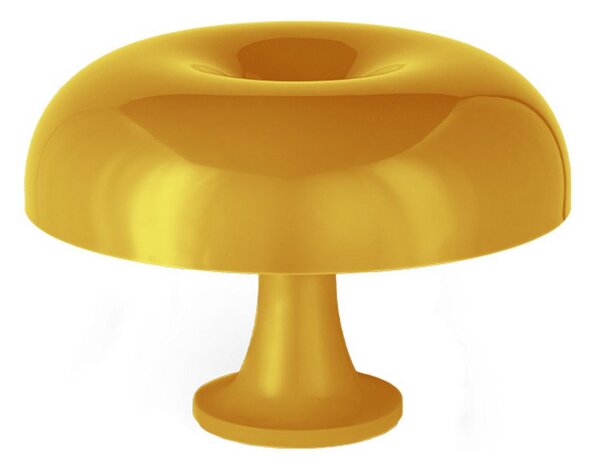 Lampa Stołowa Artemide, żółty, salon, tworzywo sztuczne