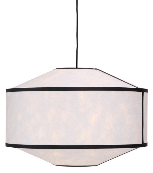 Lampa Wisząca New Works, Kite, ściemnialny, biały, salon, tworzywo sztuczne, design