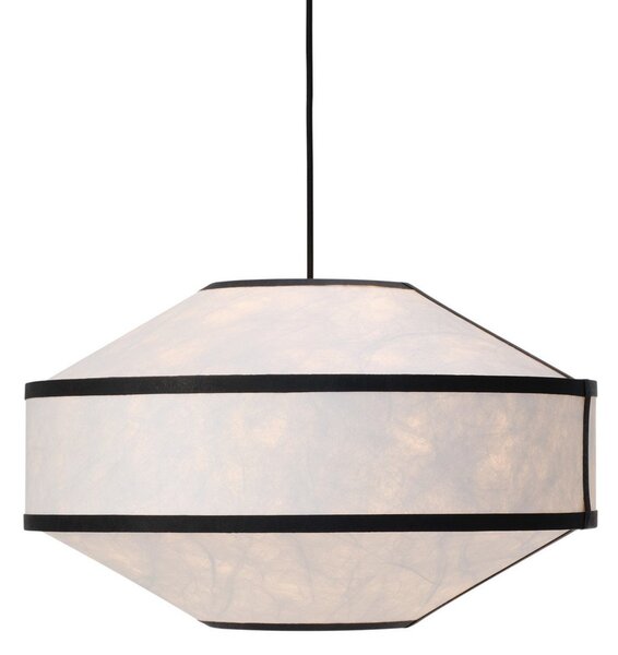 Lampa Wisząca New Works, Kite, ściemnialny, biały, salon, tworzywo sztuczne, design