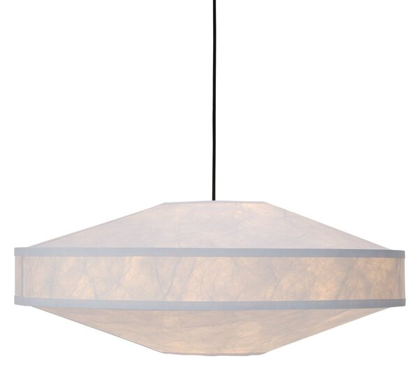 Lampa Wisząca New Works, Kite, ściemnialny, biały, salon, tworzywo sztuczne, design