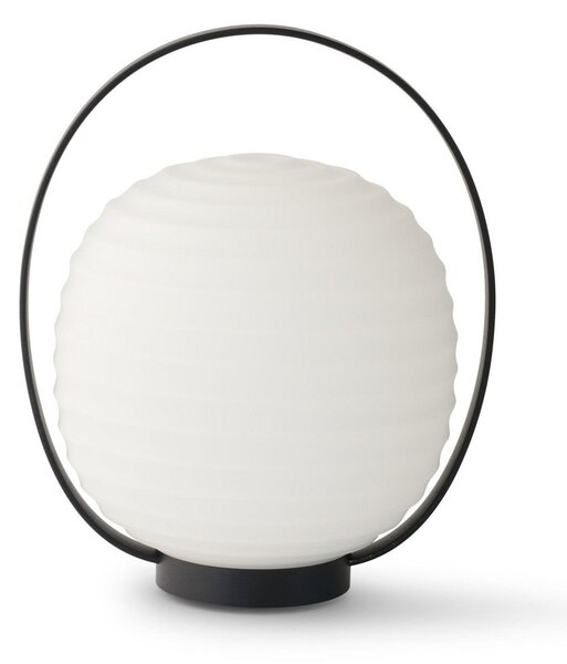 Zewnętrzna Lampa New Works, Lantern, ściemnialny, biały, szkło, design