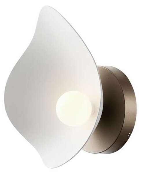 Lampa Ścienna Nuura Aps, Florii, ściemnialny, antyczny mosiądz, salon, metal, skandynawski
