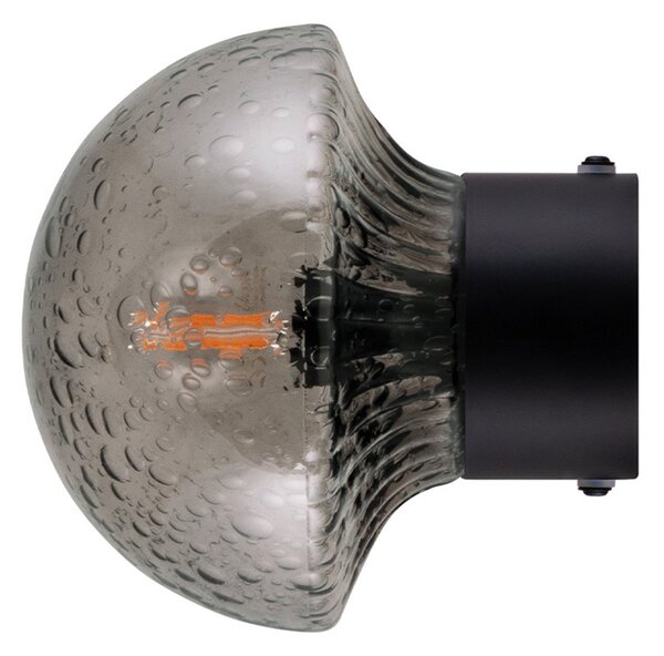 Lampa Ścienna Globen Lighting, szary, łazienka, szkło