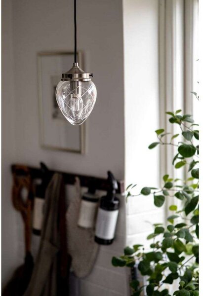 Lampa Wisząca Globen Lighting, metaliczny, jadalnia, szkło