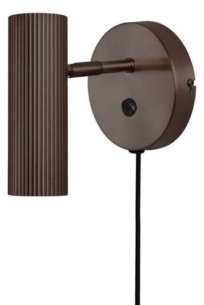 Lampa Ścienna Globen Lighting, Hubble, antyczny mosiądz, sypialnia, metal, design