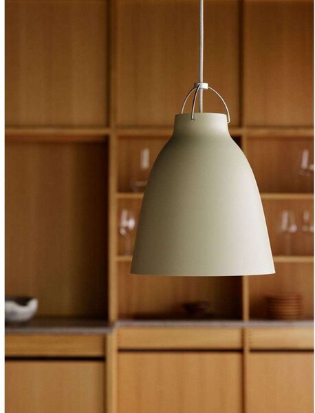 Lampa Wisząca FRITZ HANSEN, zielony, salon, metal