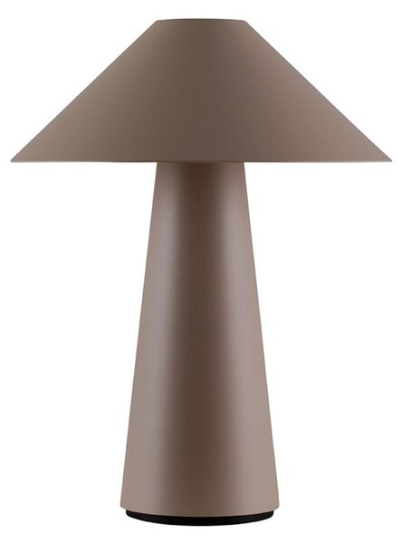 Zewnętrzna Lampa Globen Lighting, Cannes, ściemnialny, brąz rdzawy, taras, tworzywo sztuczne, design