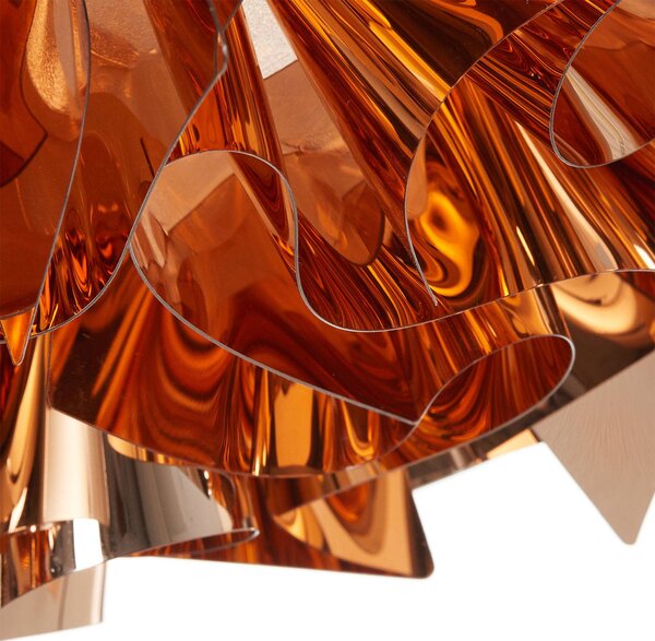 Slamp Lampa sufitowa designerska VELI, możliwość ściemniania, miedziany, salon / jadalnia, tworzywo sztuczne, design