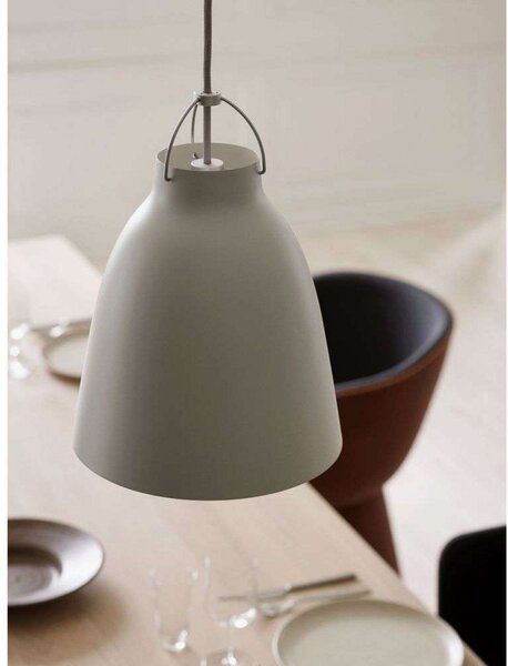 Lampa Wisząca FRITZ HANSEN, szary, salon, metal