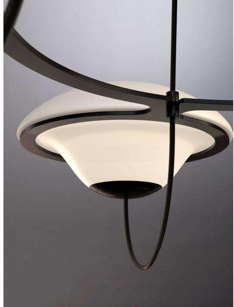 Lampa Wisząca DCW, czarny, salon, metal