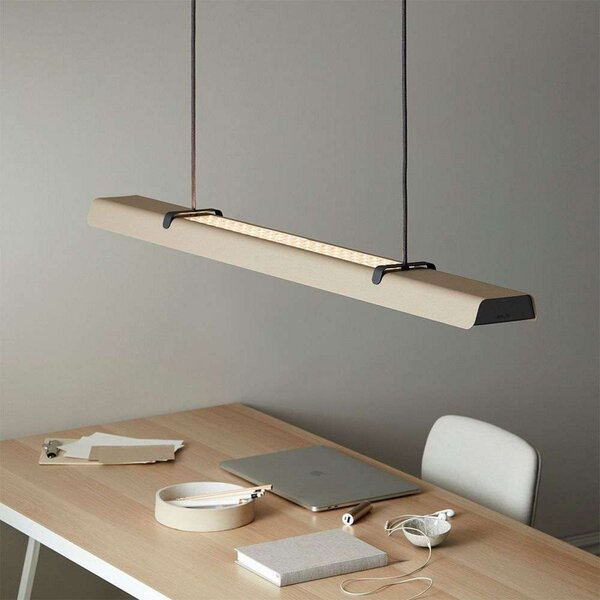 Lampa Wisząca Belid, beżowy, salon