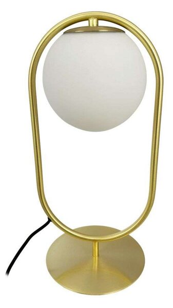 Lampa Stołowa Dyberg Larsen, Reims, złoty | mosiężny, salon, mosiądz, skandynawski