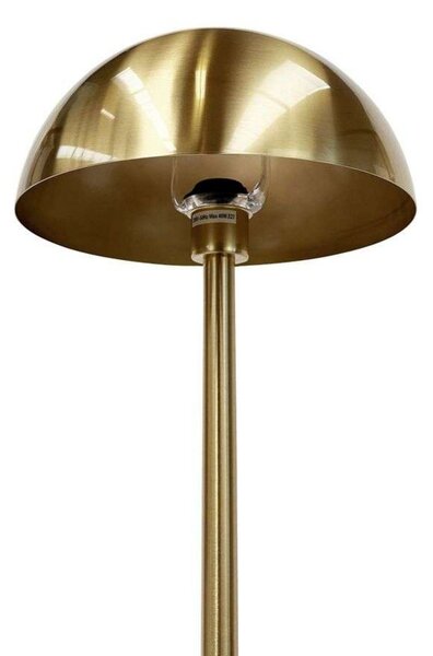 Lampa Podłogowa Dyberg Larsen, Menton, złoty | mosiężny, salon, mosiądz, skandynawski