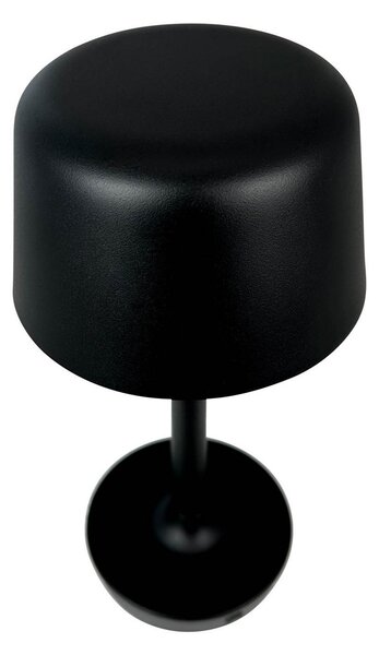 Lampa Stołowa Dyberg Larsen, Flow, ściemnialny, czarny, salon, metal, skandynawski