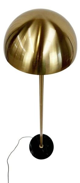 Lampa Podłogowa Dyberg Larsen, Menton, złoty | mosiężny, salon, mosiądz, skandynawski