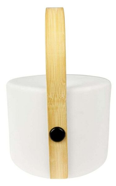 Zewnętrzna Lampa Dyberg Larsen, Carry, ściemnialny, biały, taras, tworzywo sztuczne, skandynawski