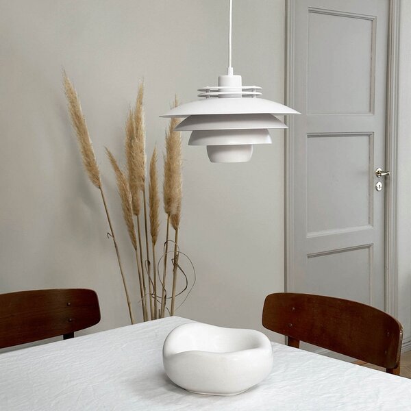 Lampa Wisząca Dyberg Larsen, Ejka mini, ściemnialny, biały, salon, metal, design