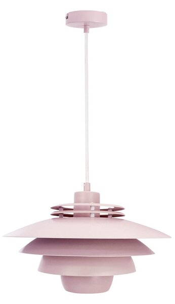 Lampa Wisząca Dyberg Larsen, Ejka mini, ściemnialny, pudrowy róż, salon, metal, design