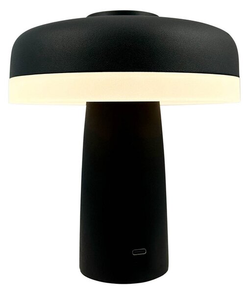 Lampa Stołowa Dyberg Larsen, Porter, ściemnialny, czarny, salon, metal, skandynawski