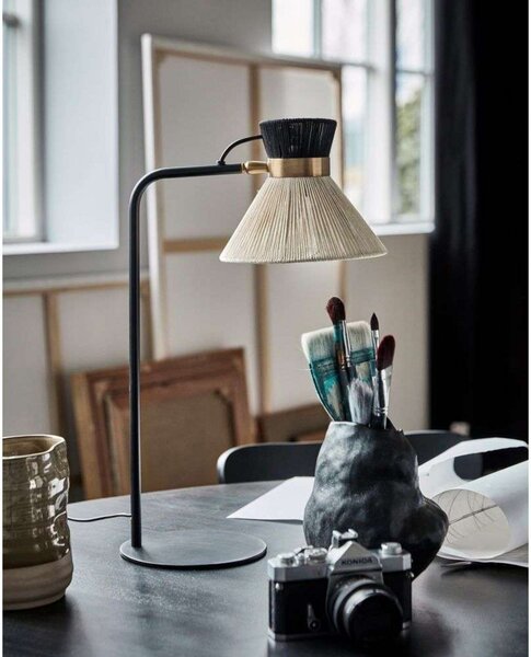 Lampa Stołowa House Doctor, czarny, salon, metal