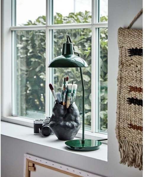 Lampa Stołowa House Doctor, zielony, salon, metal
