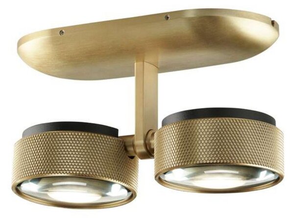 Lampa Sufitowa LIGHT-POINT, ściemnialny, złoty | mosiężny, salon, aluminium