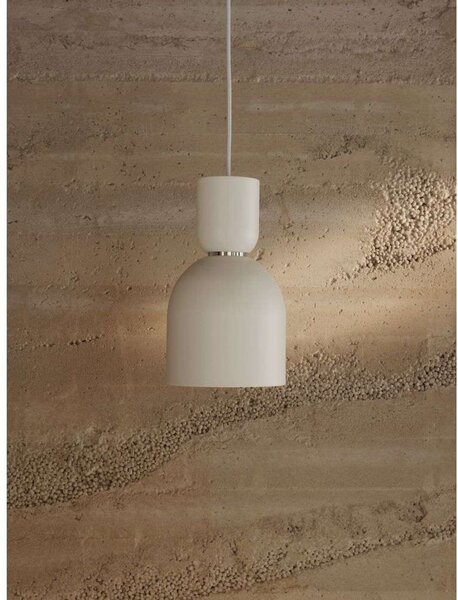 Lampa Wisząca ferm LIVING, beżowy, salon, metal