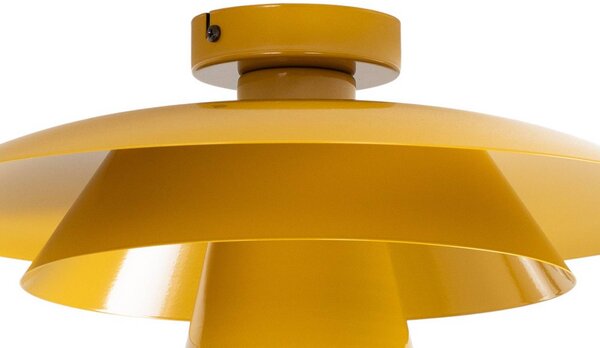 Lampa sufitowa Plato Luminex, możliwość ściemniania, żółty / pomarańczowy, salon / jadalnia, metal, nowoczesny