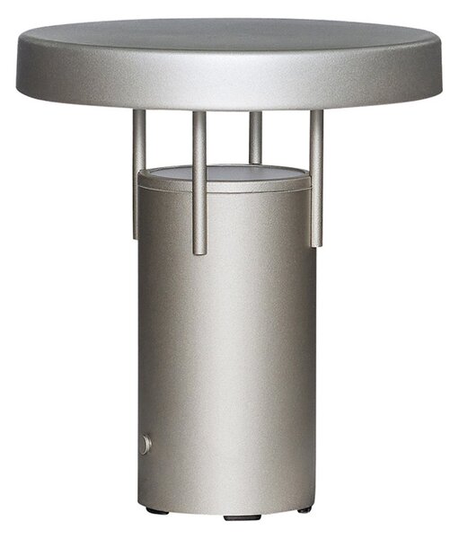 Lampa Stołowa Hübsch, beżowy, salon, aluminium