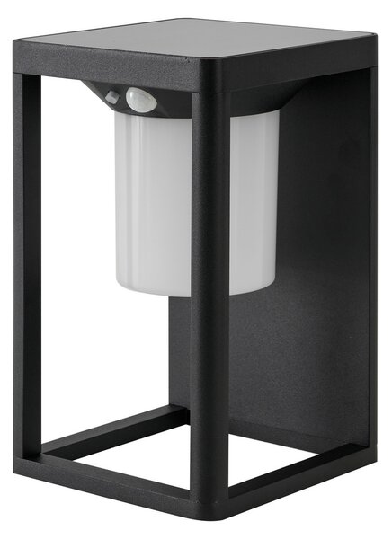 Zewnętrzna Lampa Lucande, Tilena, czarny, balkon, aluminium, nowoczesny