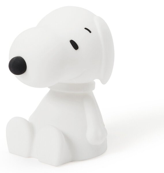 Lampa Stołowa Mr Maria, Snoopy, ściemnialny, biały, pokój dziecięcy, tworzywo sztuczne, młodzieżowy