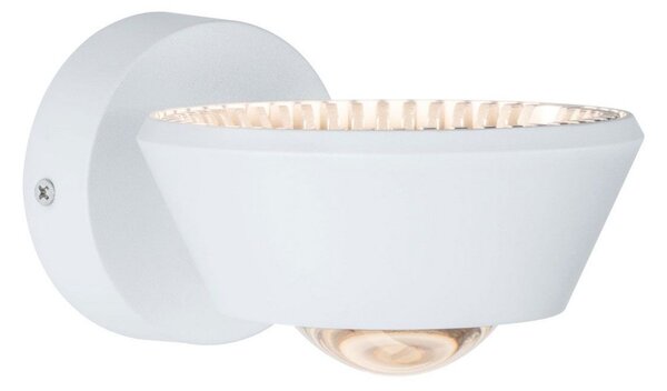 Lampa Ścienna Paulmann, Sabik, ściemnialny, biały, salon, tworzywo sztuczne, nowoczesny
