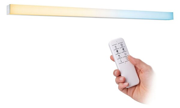 Lampa Ścienna Paulmann, Tova, ściemnialny, biały, łazienka, metal, nowoczesny