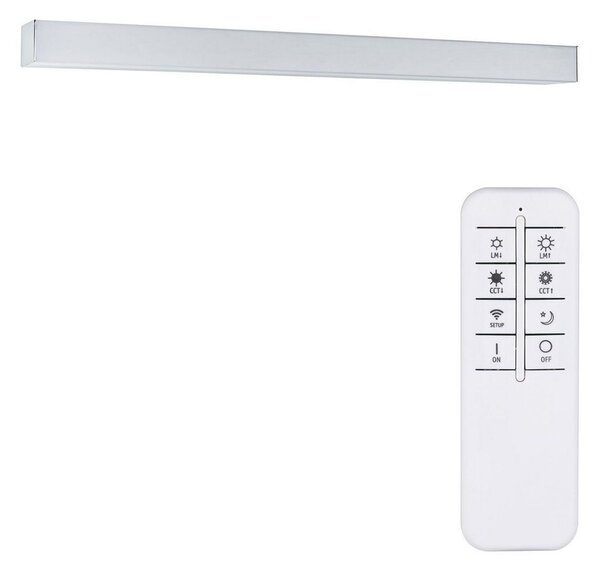 Lampa Ścienna Paulmann, Tova, ściemnialny, biały, łazienka, metal, nowoczesny