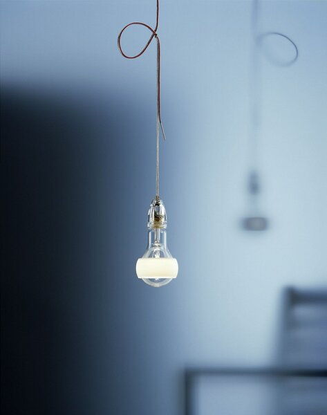 Lampa Wisząca Ingo Maurer, transparentny, salon, szkło